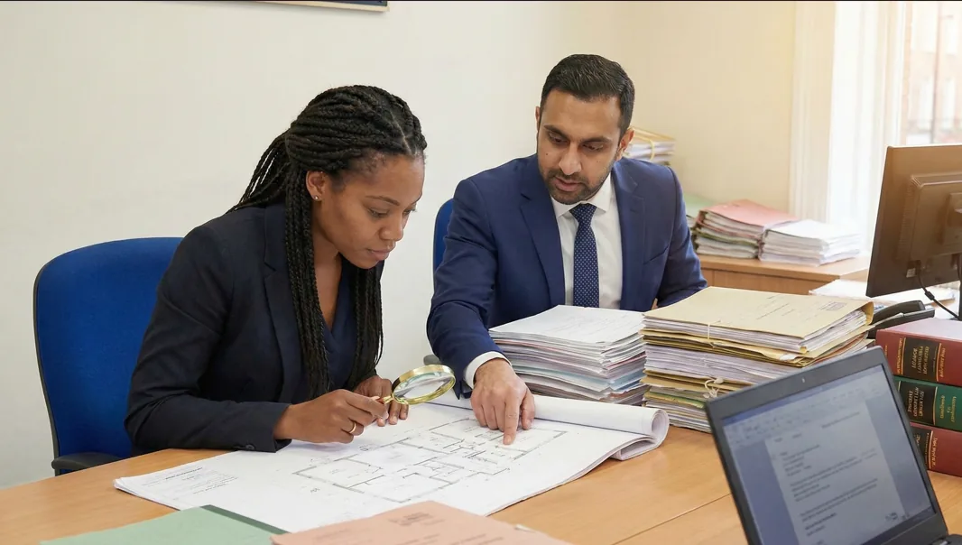 Conveyancer at work